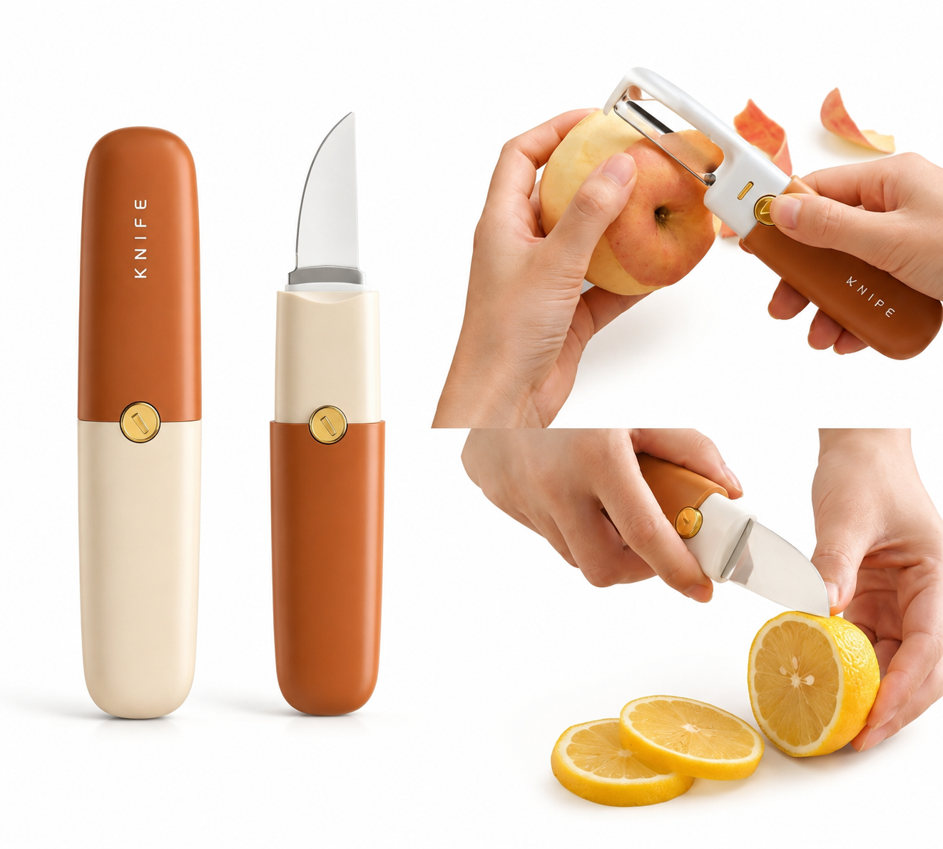 2-in-1 Foldable Knife & Peeler