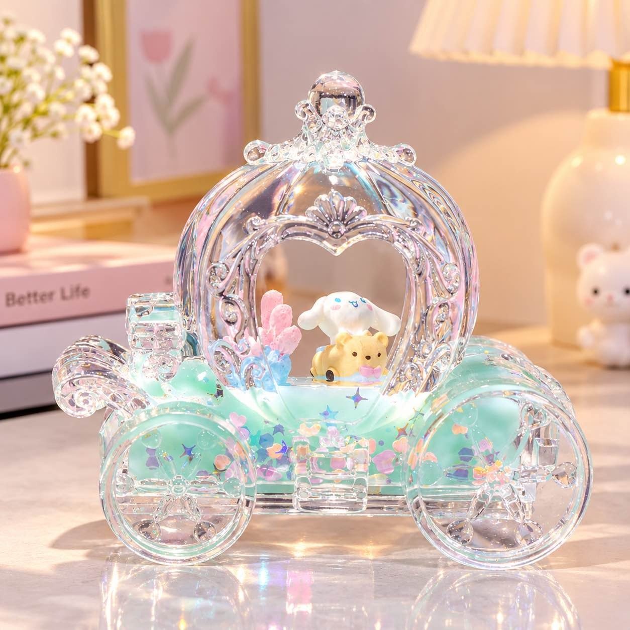 Princess Carriage Decorative Showpiece - Image 2