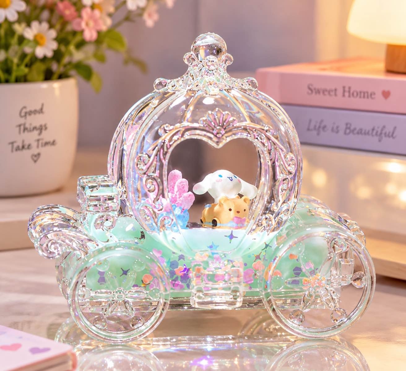 Princess Carriage Decorative Showpiece